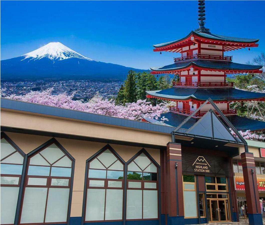 Mt.Fuji Cabin & Lounge Highland Station Inn Fudzsikavagucsiko Kültér fotó